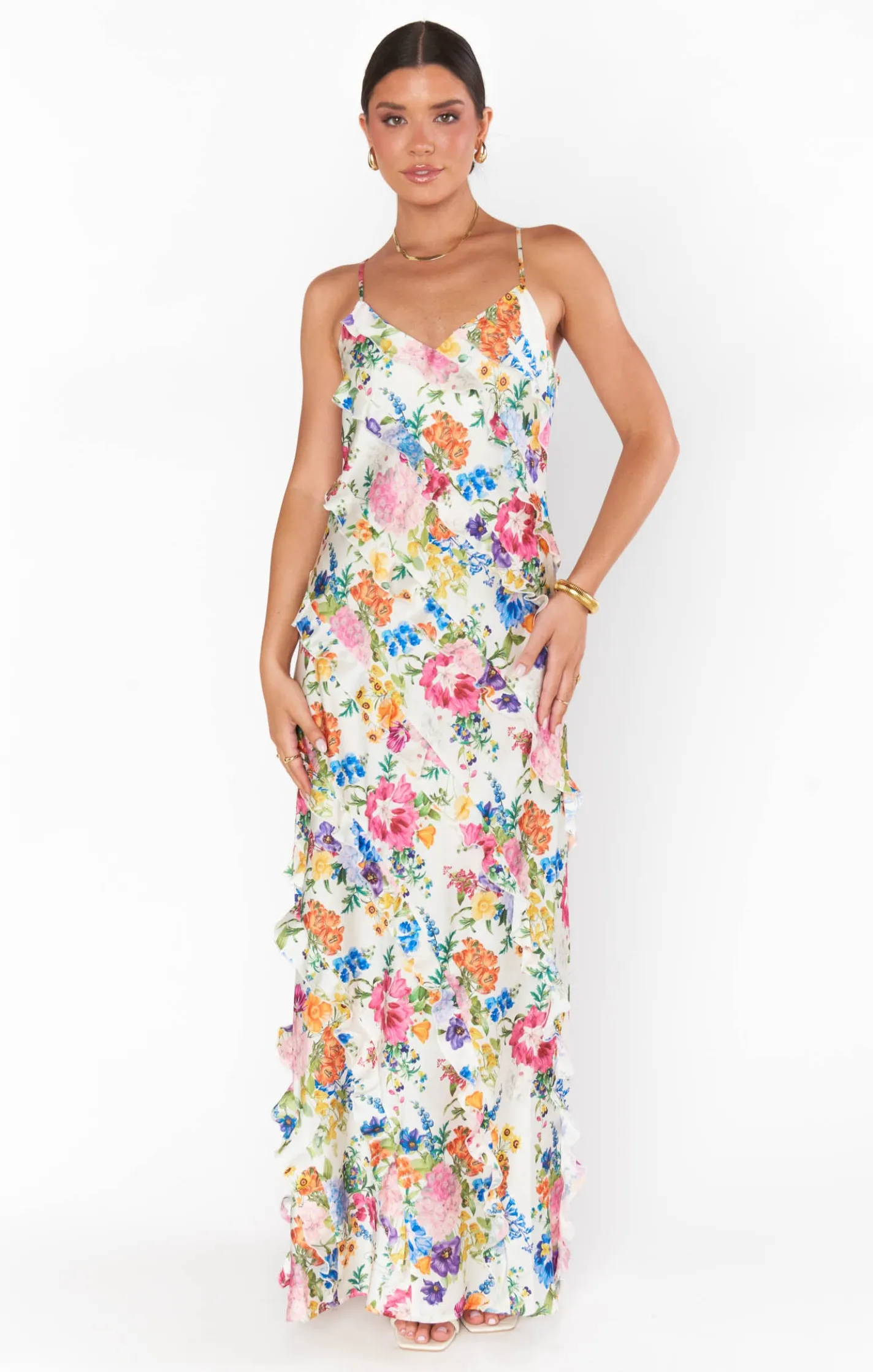 Kids Show Me Your Mumu Romance Ruffle Dress