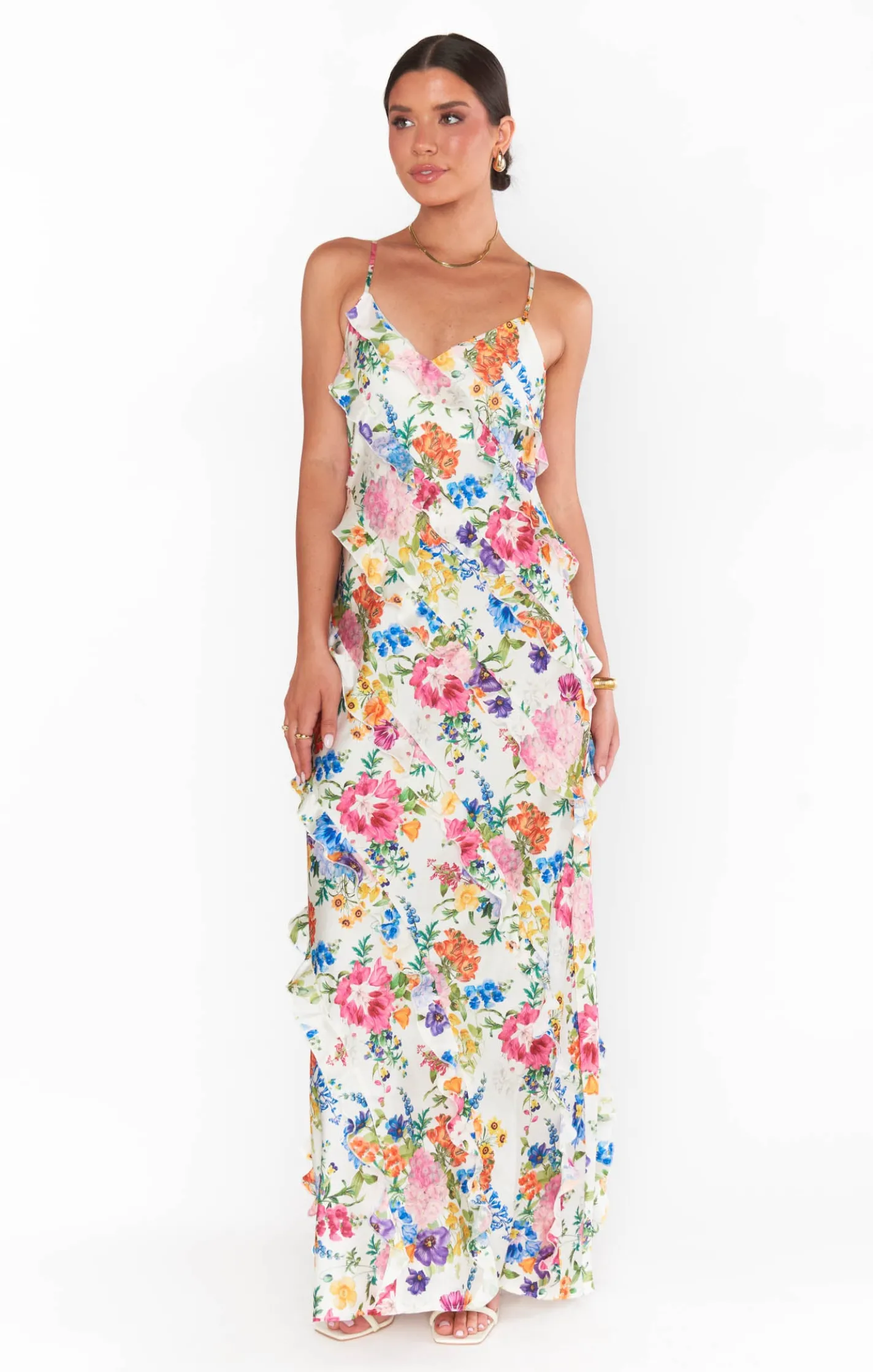 Kids Show Me Your Mumu Romance Ruffle Dress