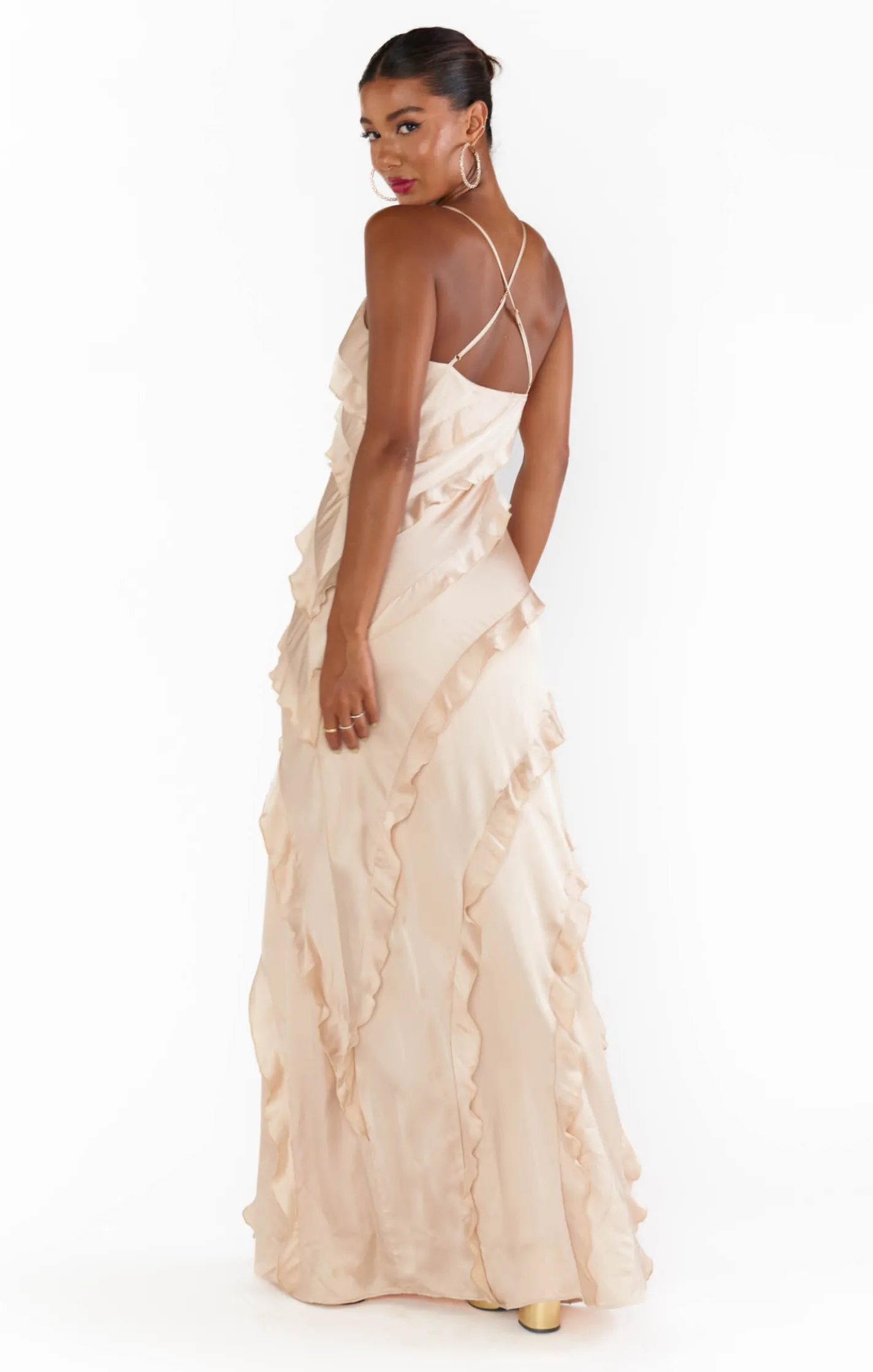 Kids Show Me Your Mumu Romance Ruffle Dress