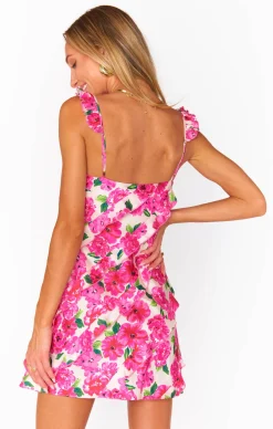Show Me Your Mumu Rosa Ruffle Mini Dress