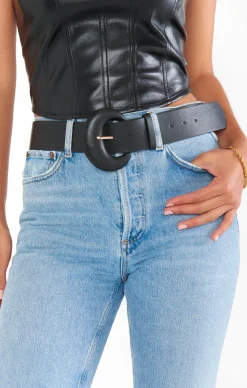 Show Me Your Mumu Round Buckle Belt