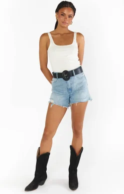 Show Me Your Mumu Round Buckle Belt