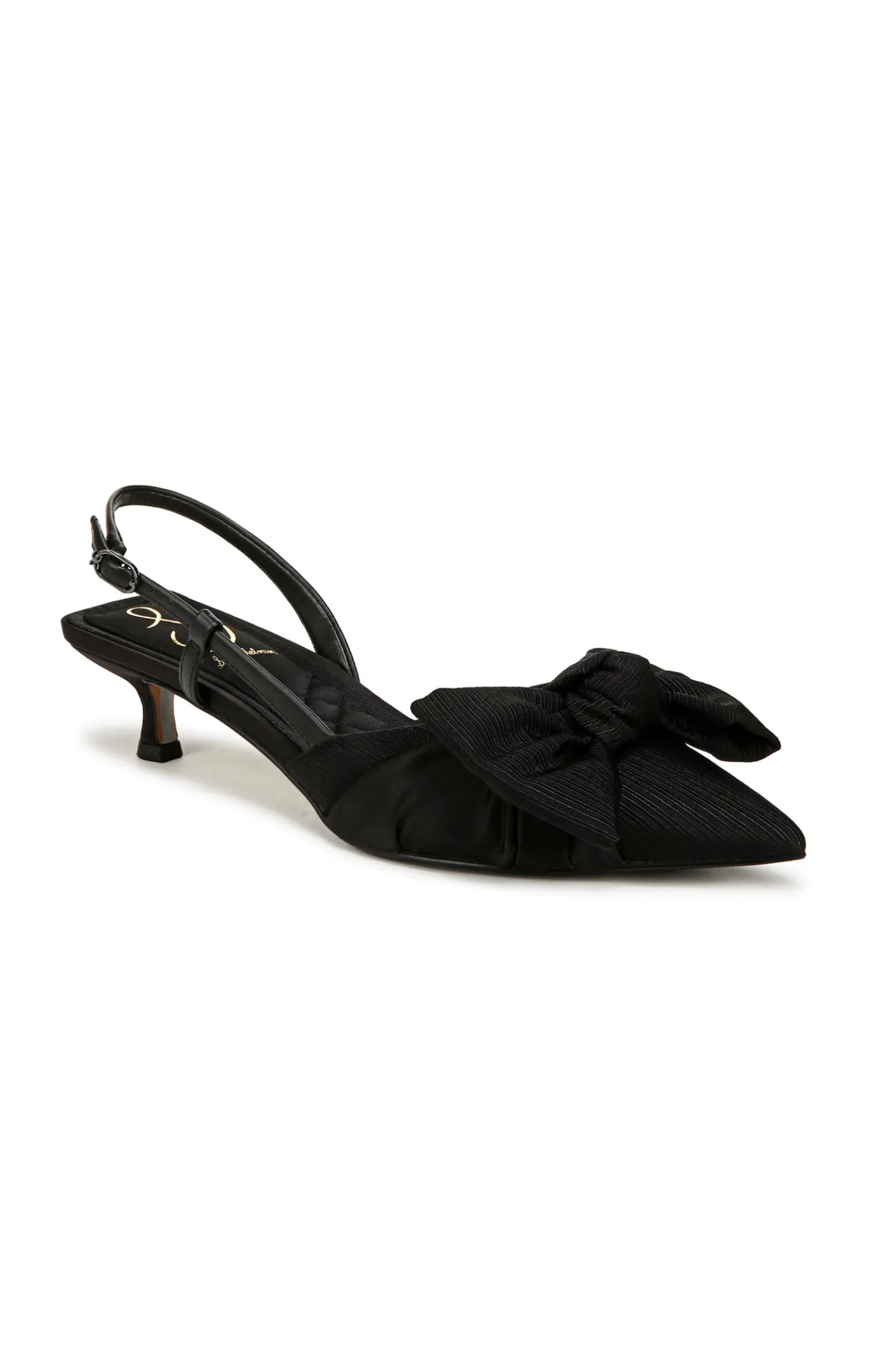Show Me Your Mumu Sam Edelman Treena Bow Slingback Kitten Heel