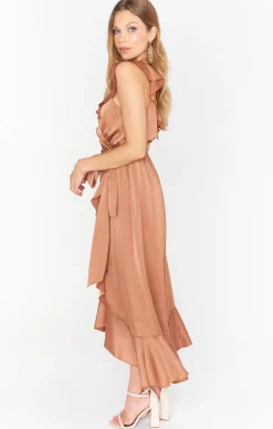 Show Me Your Mumu Samantha Ruffle Wrap Dress