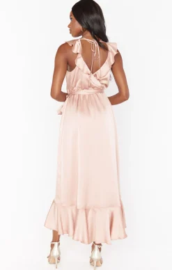 Kids Show Me Your Mumu Samantha Ruffle Wrap Dress