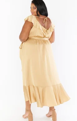 Show Me Your Mumu Samantha Ruffle Wrap Dress