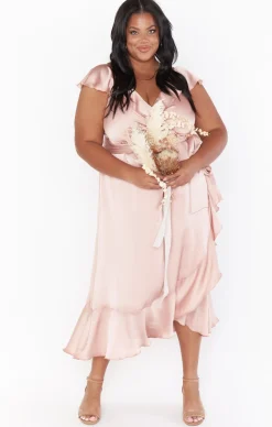 Show Me Your Mumu Samantha Ruffle Wrap Dress