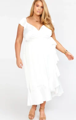 Kids Show Me Your Mumu Samantha Ruffle Wrap Dress