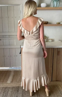 Kids Show Me Your Mumu Samantha Ruffle Wrap Dress
