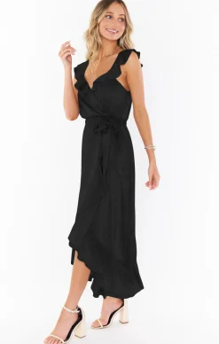 Show Me Your Mumu Samantha Ruffle Wrap Dress