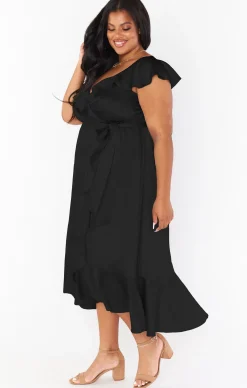 Show Me Your Mumu Samantha Ruffle Wrap Dress