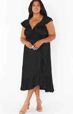 Show Me Your Mumu Samantha Ruffle Wrap Dress