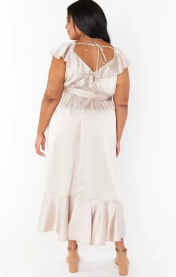 Show Me Your Mumu Samantha Ruffle Wrap Dress