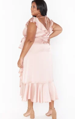 Show Me Your Mumu Samantha Ruffle Wrap Dress