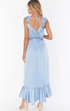 Show Me Your Mumu Samantha Ruffle Wrap Dress