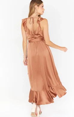Show Me Your Mumu Samantha Ruffle Wrap Dress