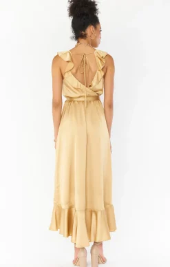 Kids Show Me Your Mumu Samantha Ruffle Wrap Dress
