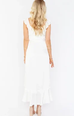 Show Me Your Mumu Samantha Ruffle Wrap Dress