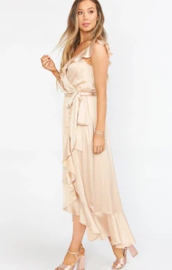 Show Me Your Mumu Samantha Ruffle Wrap Dress