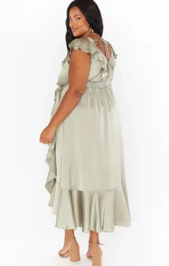 Show Me Your Mumu Samantha Ruffle Wrap Dress