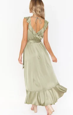 Show Me Your Mumu Samantha Ruffle Wrap Dress