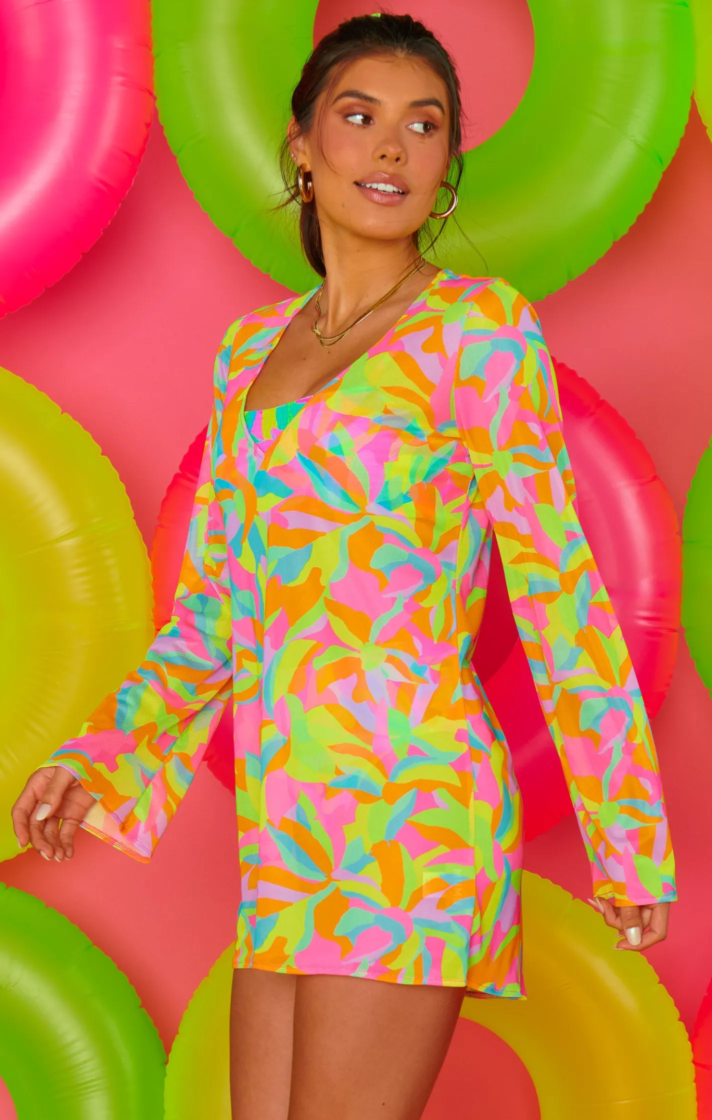 Show Me Your Mumu Santos Mini Cover Up