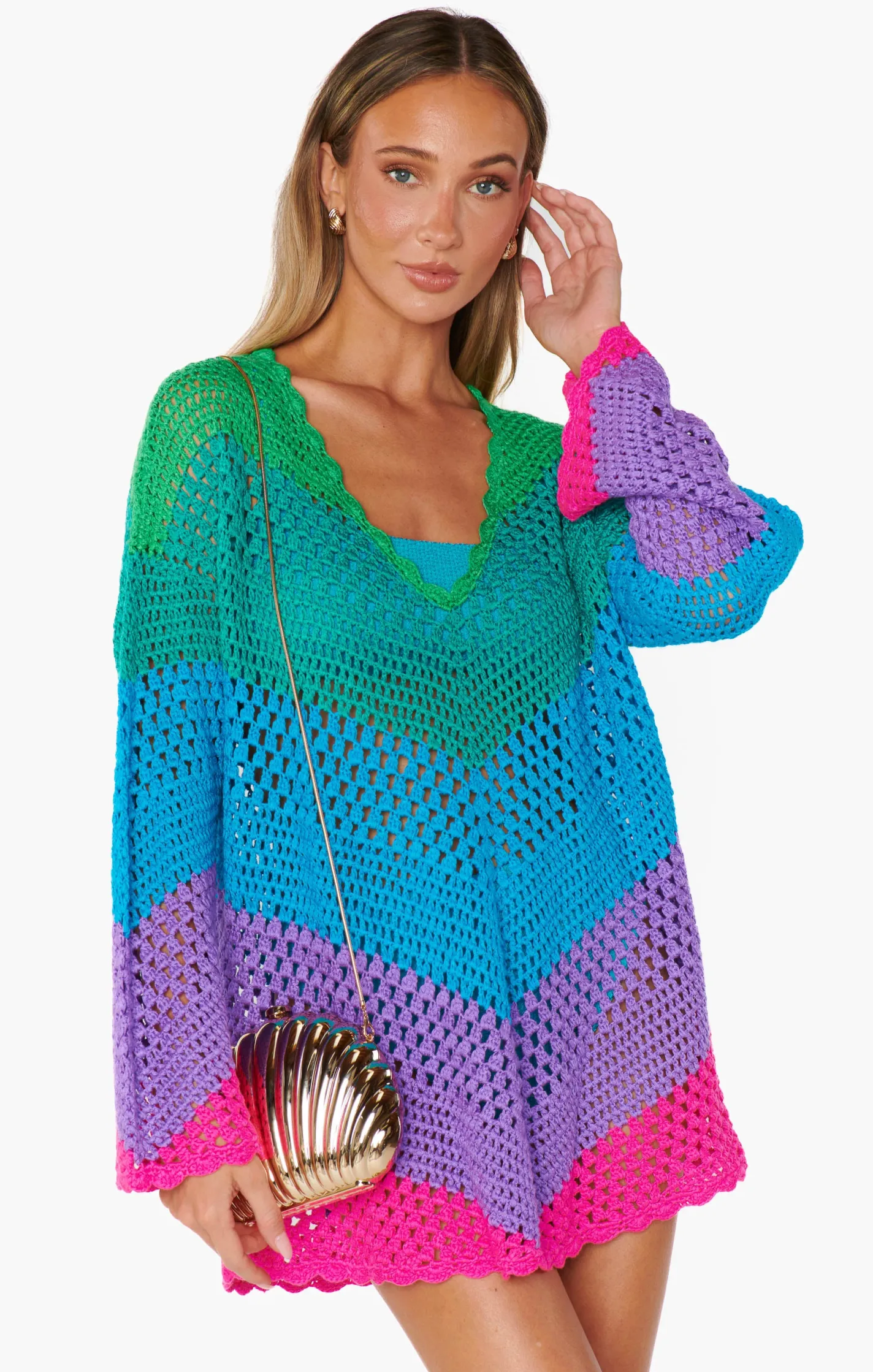 Show Me Your Mumu Scallop Bag