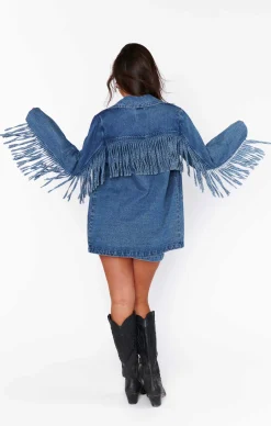 Show Me Your Mumu Sierra Fringe Jacket