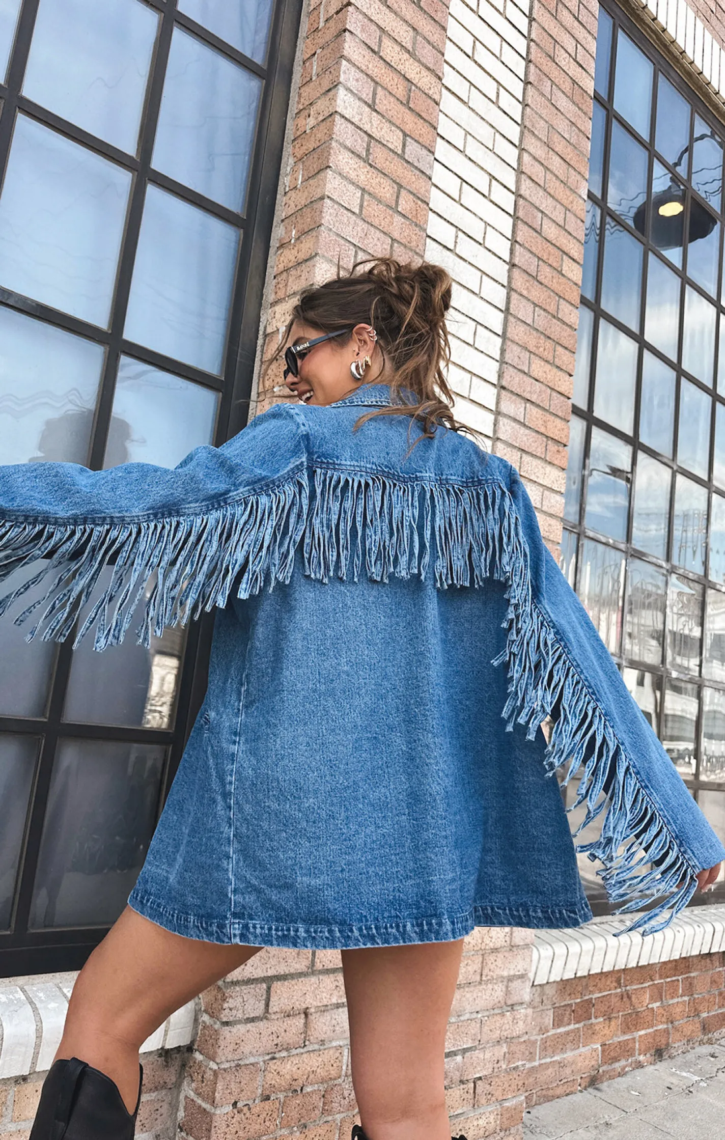 Show Me Your Mumu Sierra Fringe Jacket