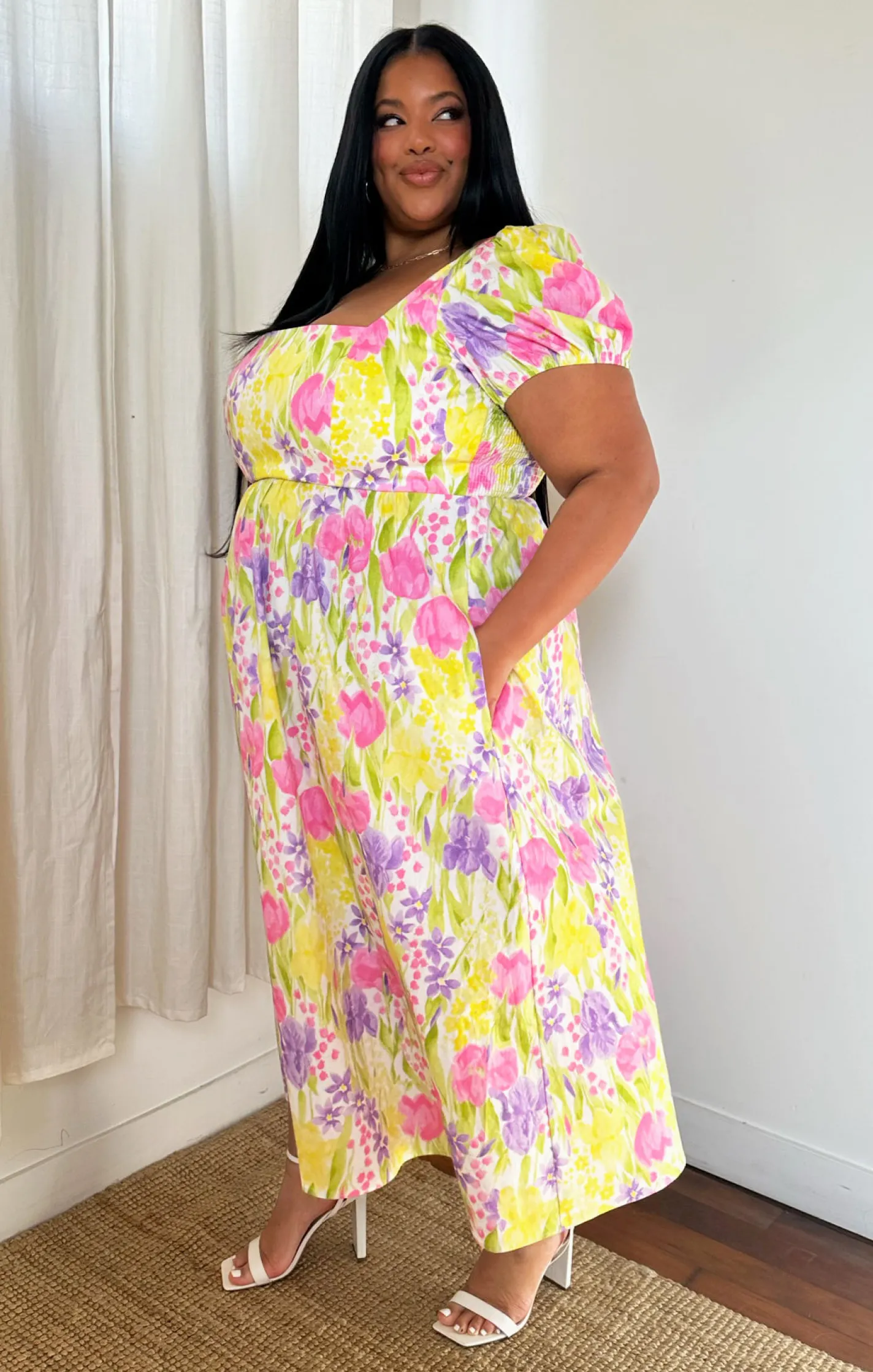 Kids Show Me Your Mumu Smitten Midi Dress