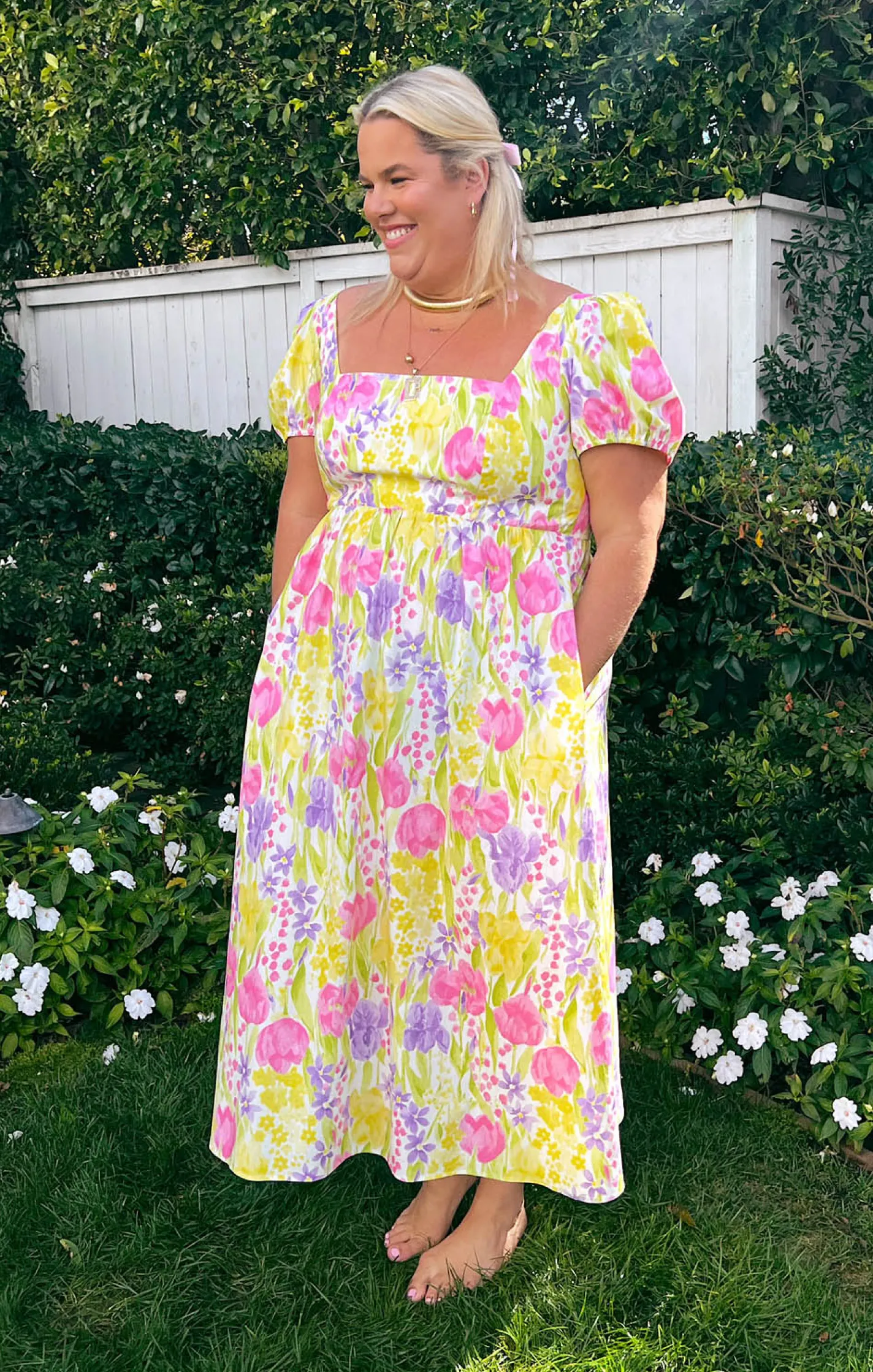 Kids Show Me Your Mumu Smitten Midi Dress