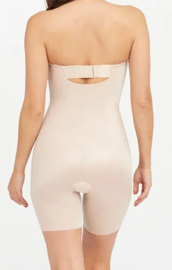 Show Me Your Mumu SPANX Suit Your Fancy Strapless Cupped Mid-Thigh Bodysuit