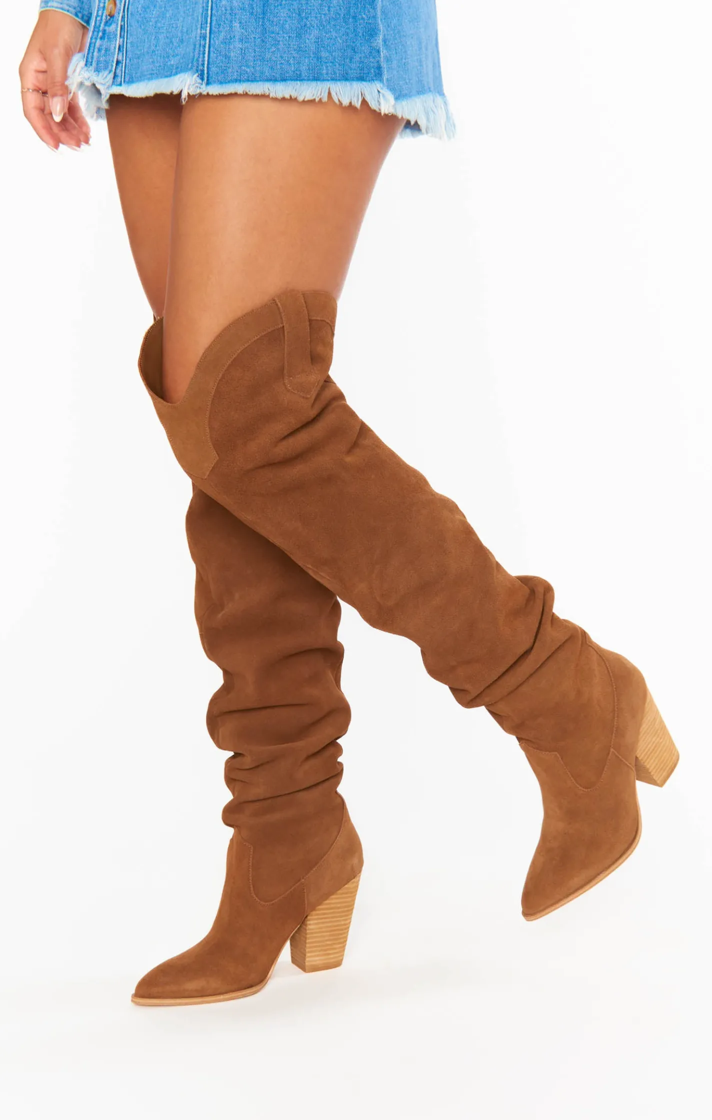 Show Me Your Mumu Steve Madden Laddy Over-the-Knee Boot
