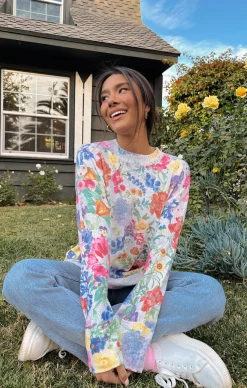 Kids Show Me Your Mumu Sue Cuffed Tunic Sweater