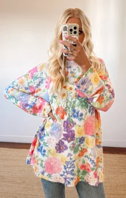Kids Show Me Your Mumu Sue Cuffed Tunic Sweater