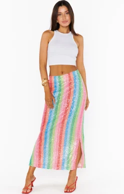 Show Me Your Mumu Sunlight Midi Skirt
