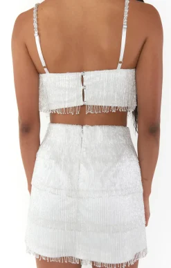 Show Me Your Mumu Swift Fringe Top
