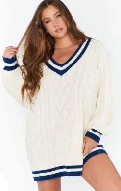 Kids Show Me Your Mumu Tailgate Sweater Dress