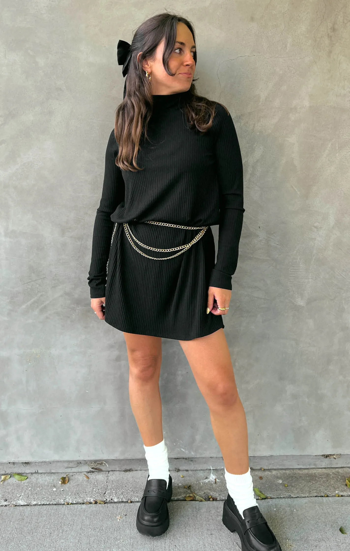 Show Me Your Mumu Tammy Turtleneck Dress
