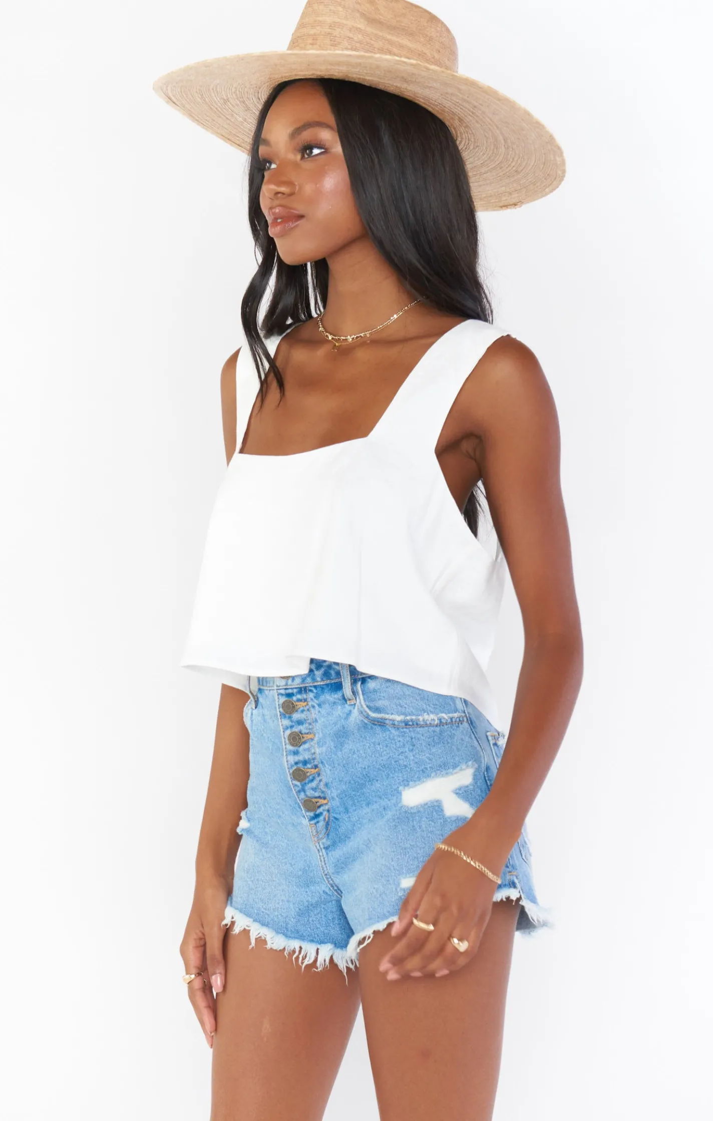 Show Me Your Mumu Tara Crop Top