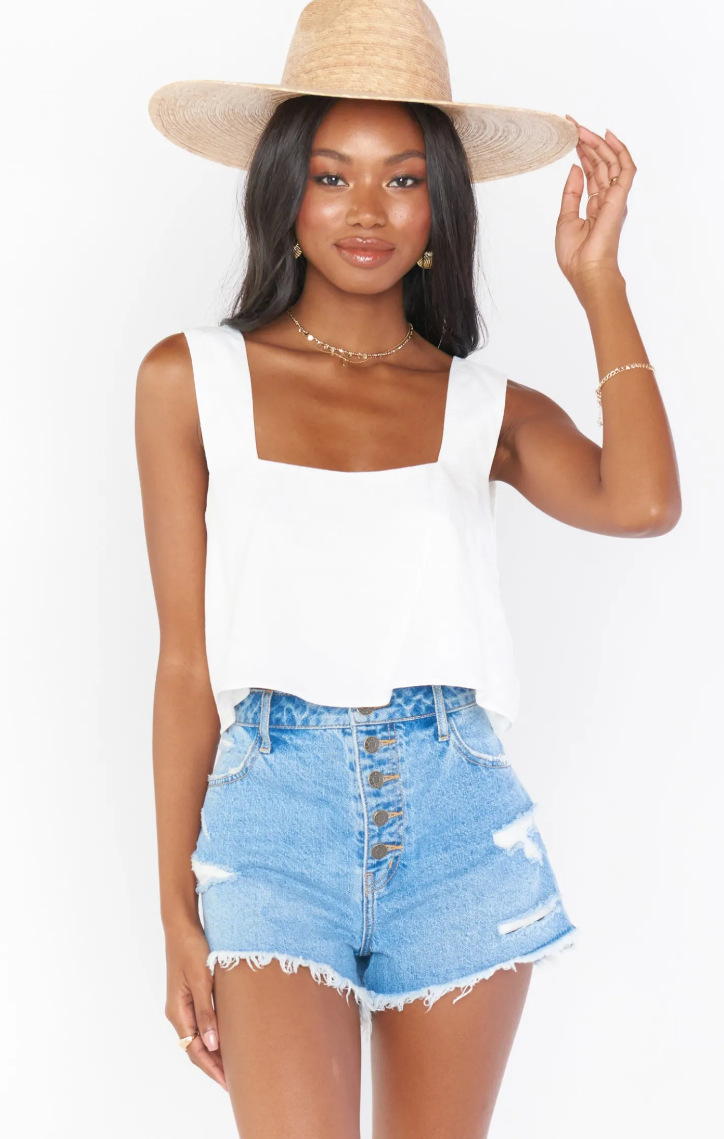 Show Me Your Mumu Tara Crop Top