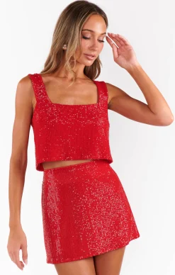 Show Me Your Mumu Tara Crop Top