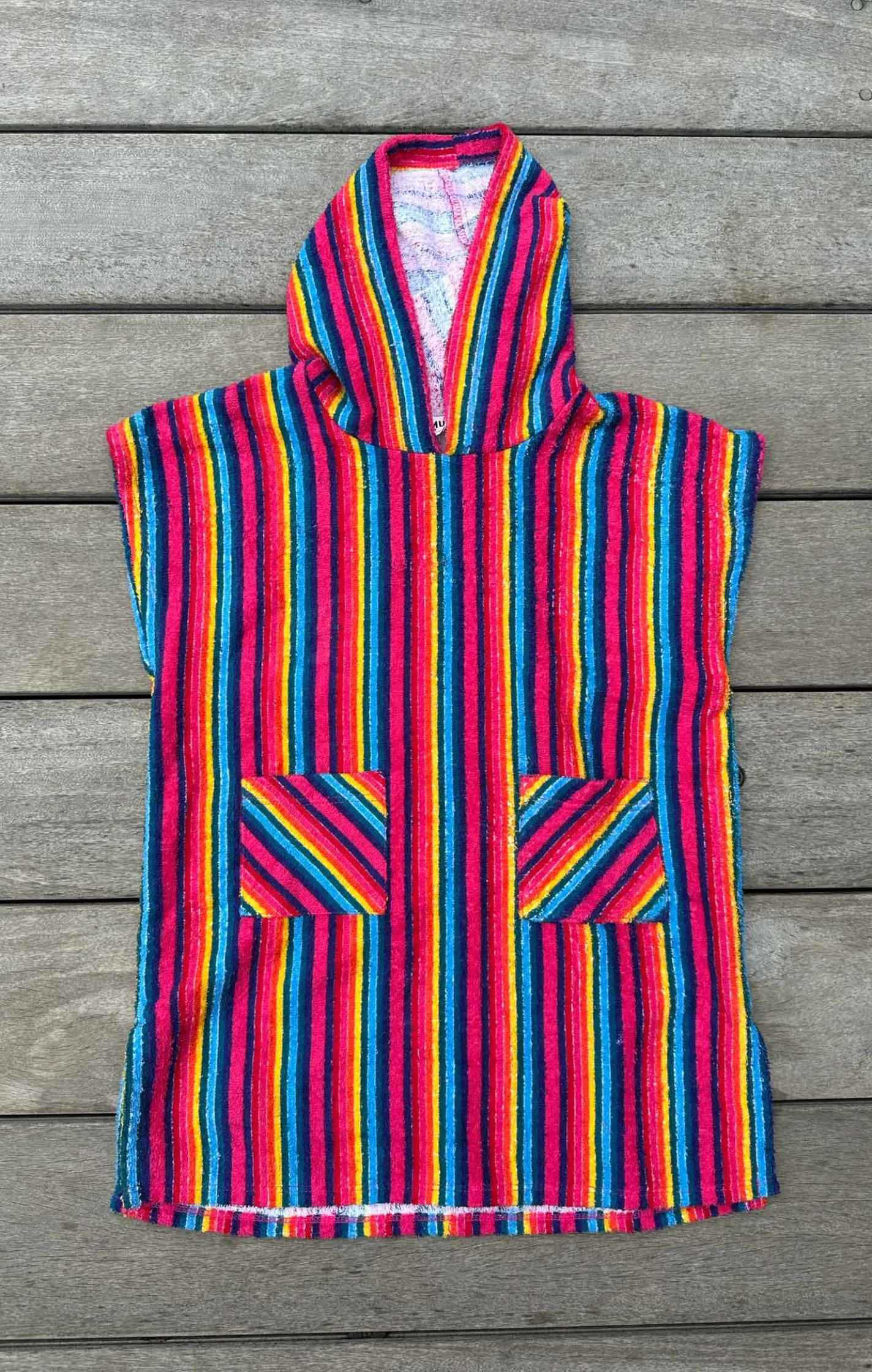 Kids Show Me Your Mumu Terry Poncho