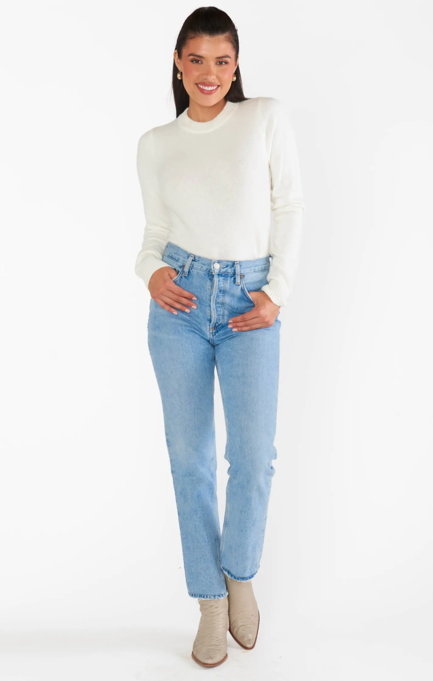 Show Me Your Mumu Tuck in Sweater