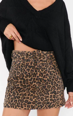 Show Me Your Mumu Tyra Belted Zip Skirt