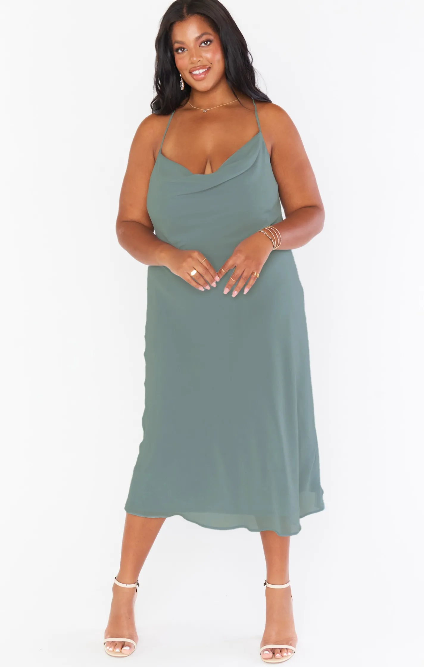 Show Me Your Mumu Verona Cowl Dress