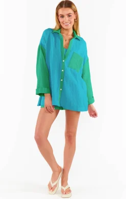 Kids Show Me Your Mumu Weekday Button Up