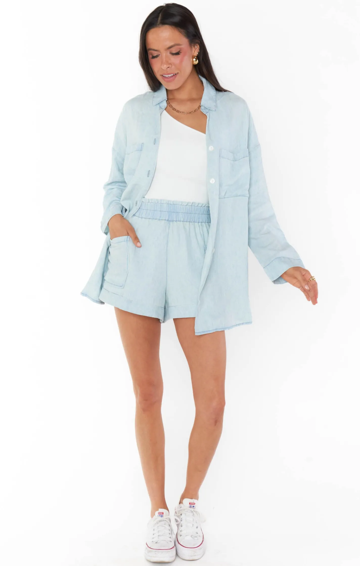Kids Show Me Your Mumu Weekday Button Up