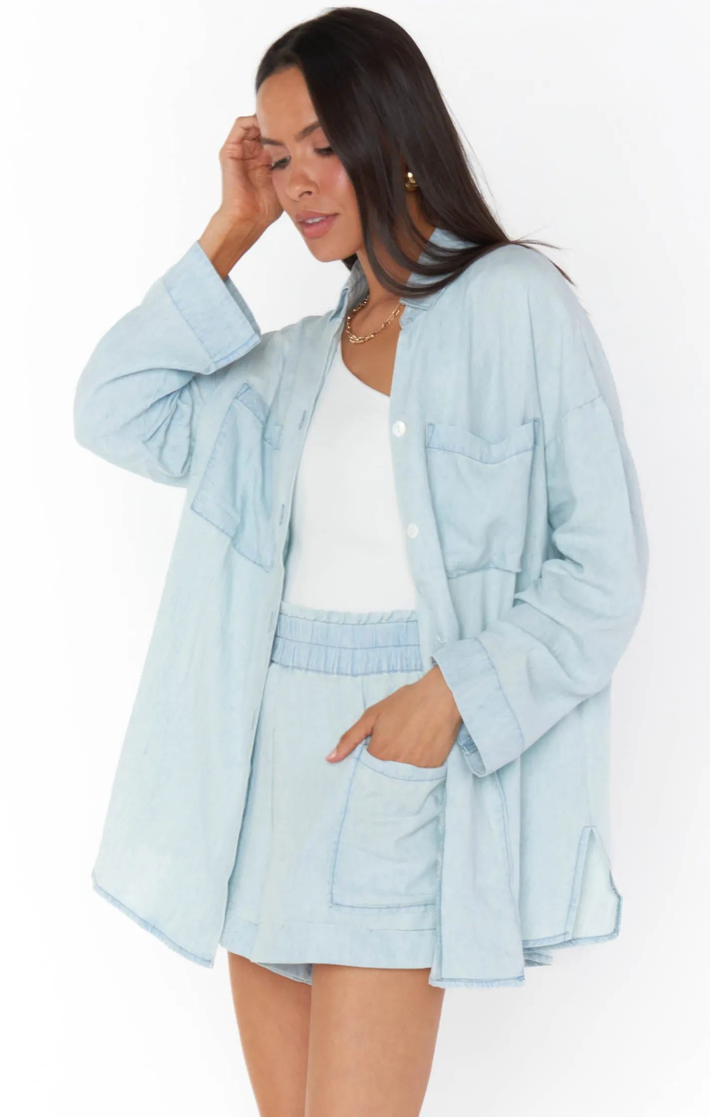 Show Me Your Mumu Weekday Button Up
