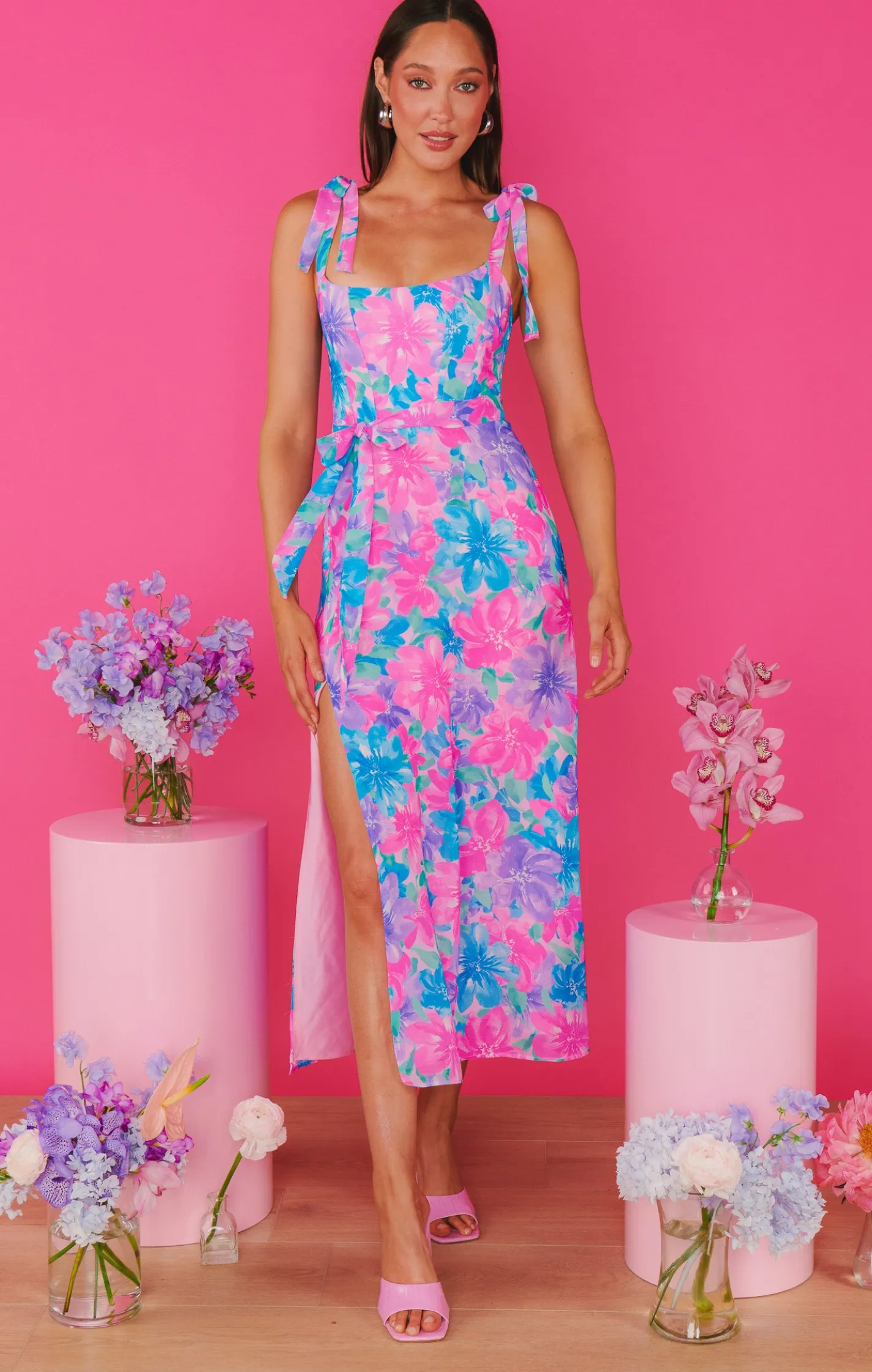 Show Me Your Mumu Willow Midi Dress